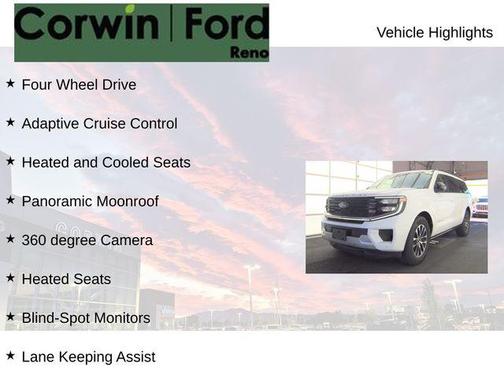 Oxford White 2025 Ford Expedition Max Platinum