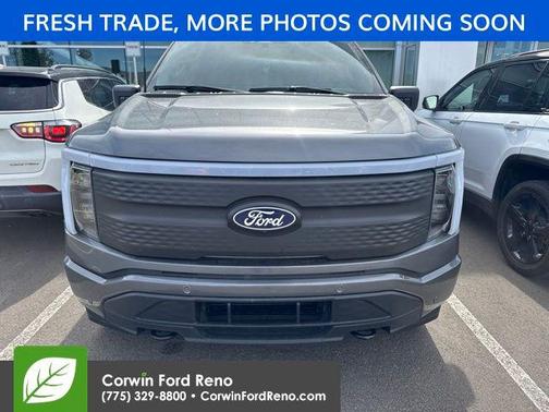 Carbonized Gray Metallic 2025 Ford F-150 Lightning Flash
