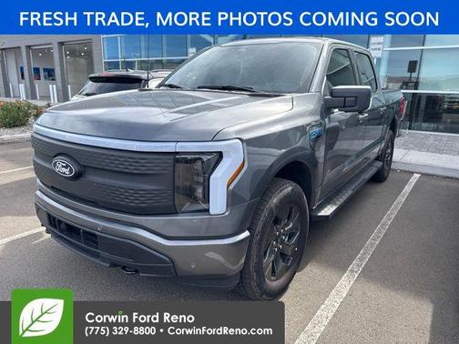 Carbonized Gray Metallic 2025 Ford F-150 Lightning Flash