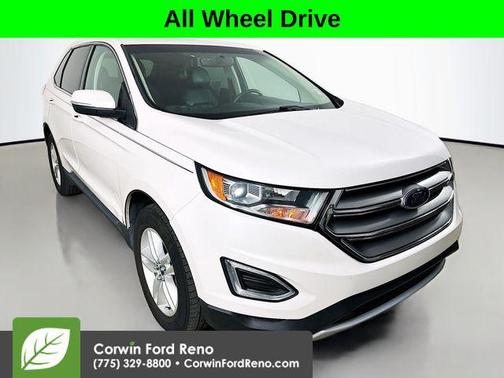 White 2017 Ford Edge SEL
