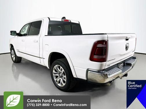 Ivory White Tri-Coat Pearlcoat 2024 RAM 1500 Limited