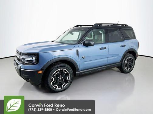 Azure Gray Metallic Tri-Coat 2026 Ford Bronco Sport Outer Banks