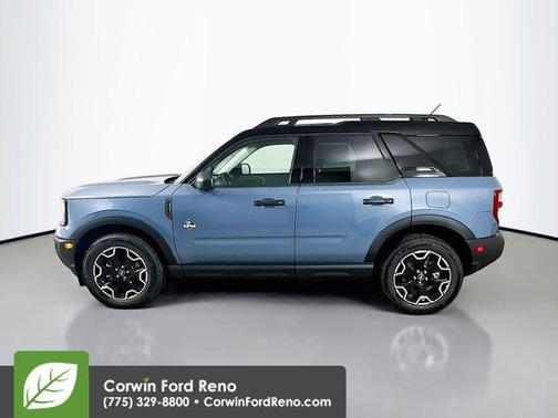 Azure Gray Metallic Tri-Coat 2026 Ford Bronco Sport Outer Banks