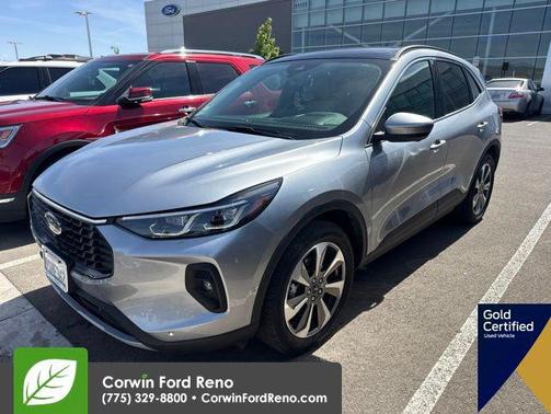Iconic Silver Metallic 2024 Ford Escape Platinum
