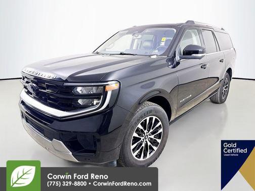Black Metallic 2025 Ford Expedition Max Platinum
