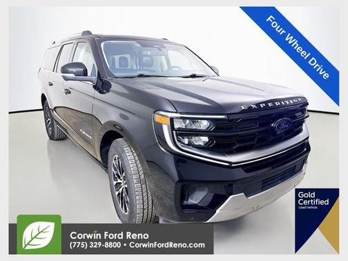 Black Metallic 2025 Ford Expedition Max Platinum