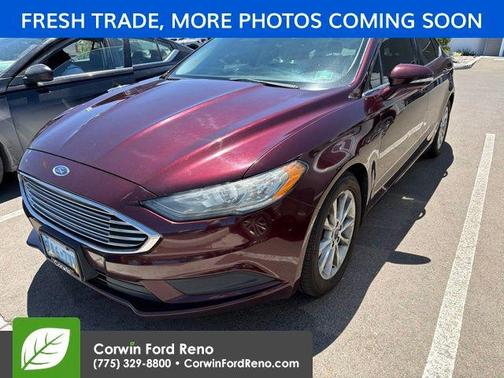 Burgundy Velvet Metallic Tinted Clearcoat 2017 Ford Fusion SE