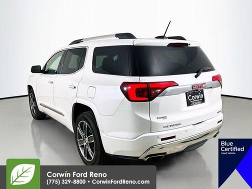 White Frost Tricoat 2019 GMC Acadia Denali