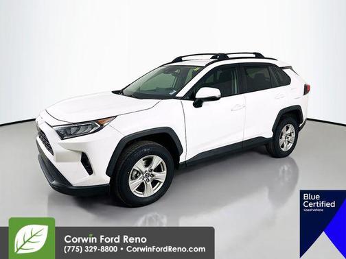 Super White 2020 Toyota RAV4 XLE