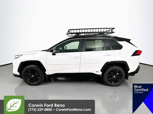 Midnight Black Metallic 2024 Toyota RAV4 Hybrid SE