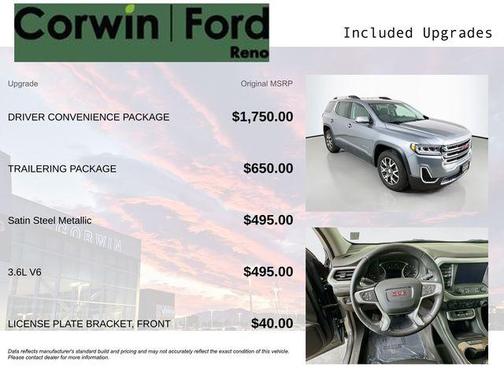 2020 GMC Acadia FWD SLE