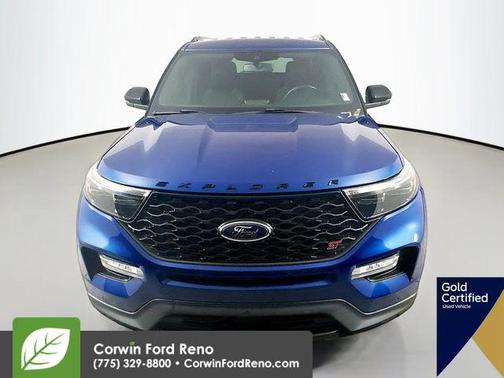 Atlas Blue Metallic 2020 Ford Explorer ST