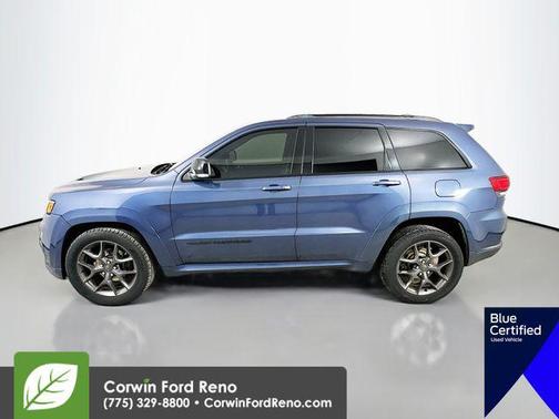 Slate Blue Pearlcoat 2020 Jeep Grand Cherokee Limited X