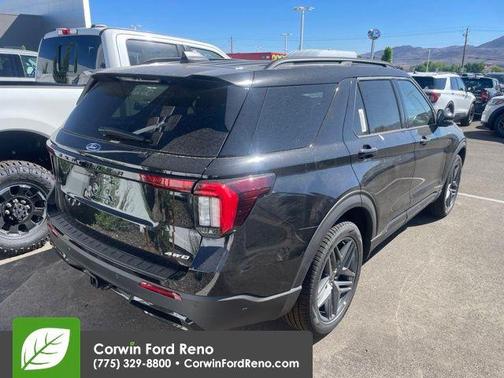 Agate Black Metallic 2026 Ford Explorer ST-Line