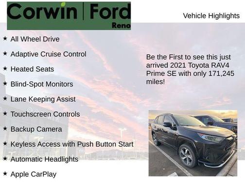 2021 Toyota RAV4 Prime SE