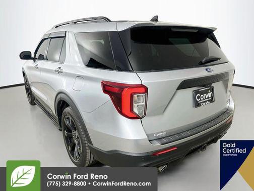 Iconic Silver Metallic 2022 Ford Explorer ST