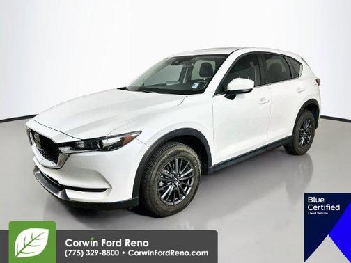 Snowflake White Pearl Mica 2021 Mazda CX-5 Touring