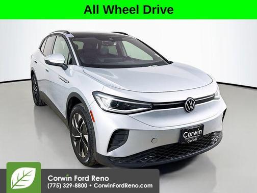 Silver 2021 Volkswagen ID.4 AWD Pro S
