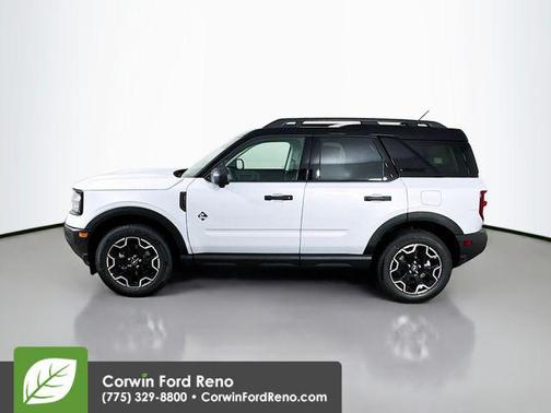 Space White Metallic 2026 Ford Bronco Sport Outer Banks