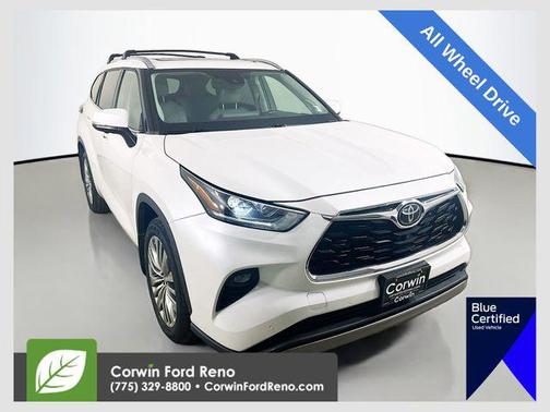 Wind Chill Pearl 2023 Toyota Highlander Platinum