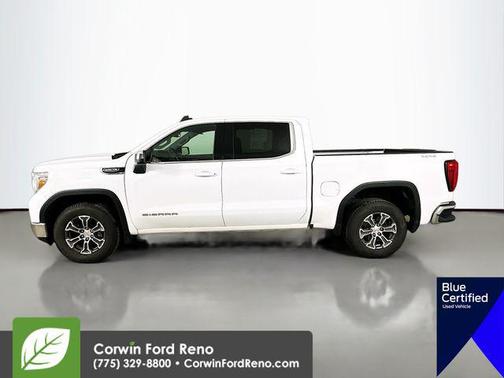 Summit White 2020 GMC Sierra 1500 SLE