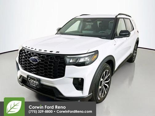 Space White Metallic 2026 Ford Explorer ST-Line