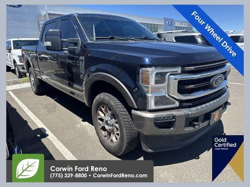 Antimatter Blue Metallic 2022 Ford F-250 King Ranch