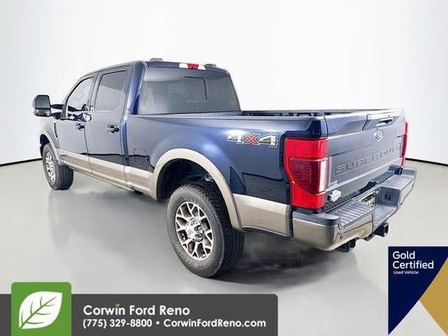 Antimatter Blue Metallic 2022 Ford F-250 King Ranch