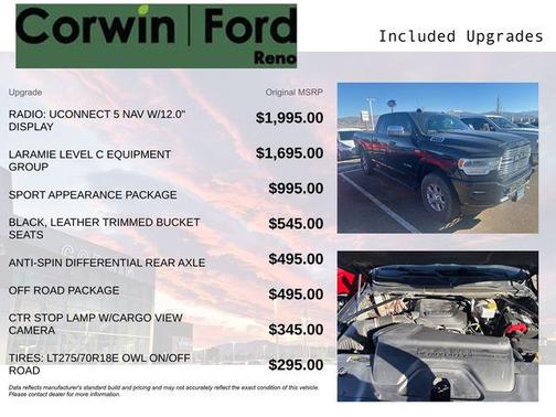 2022 RAM 2500 Laramie Crew Cab 4x4 6'4' Box