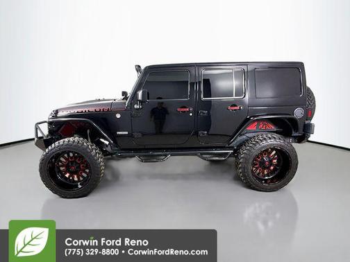 Black 2017 Jeep Wrangler Unlimited Rubicon