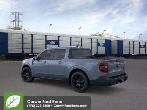 Azure Gray Metallic Tri-Coat 2026 Ford Maverick Lariat