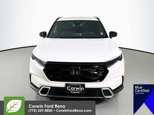 Platinum White Pearl 2024 Honda CR-V Hybrid Sport Touring AWD