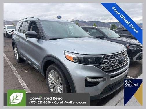 Iconic Silver Metallic 2023 Ford Explorer Limited