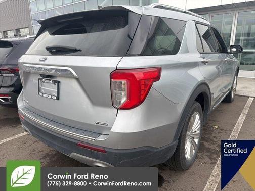 Iconic Silver Metallic 2023 Ford Explorer Limited