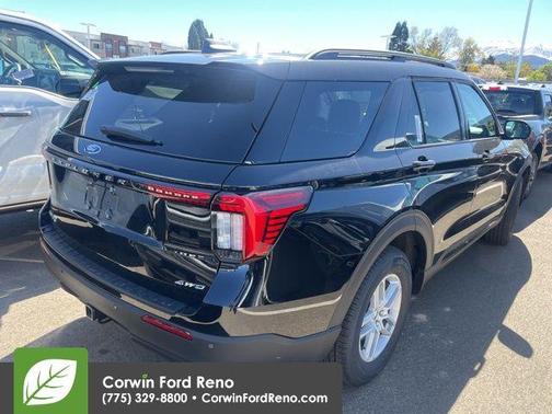 Agate Black Metallic 2026 Ford Explorer Active w/200A Pkg