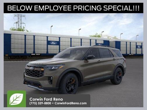 Marsh Gray 2026 Ford Explorer Tremor