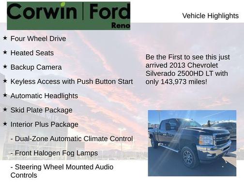 2013 Chevrolet Silverado 2500 LT