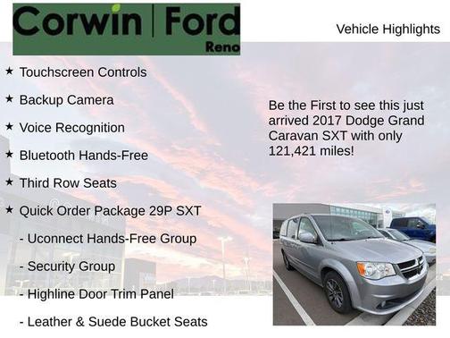 2017 Dodge Grand Caravan SXT