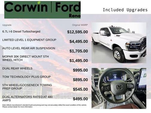 2025 RAM 3500 Limited Crew Cab 4x4 8' Box