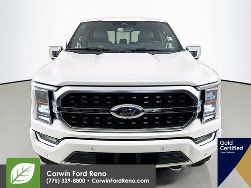 Star White Metallic Tri-Coat 2023 Ford F-150 Platinum