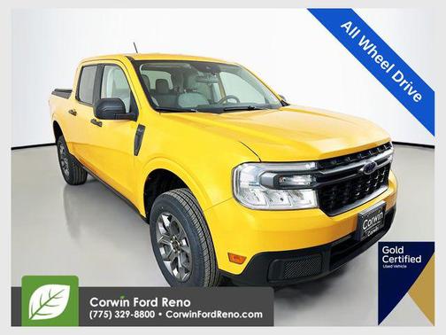 Cyber Orange Tricoat Metallic 2022 Ford Maverick XLT