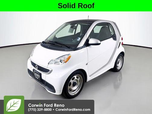 Crystal White 2015 smart ForTwo pure