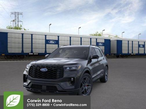 Agate Black Metallic 2026 Ford Explorer ST-Line