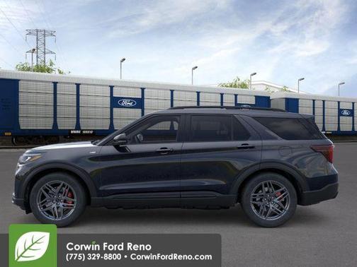 Agate Black Metallic 2026 Ford Explorer ST-Line