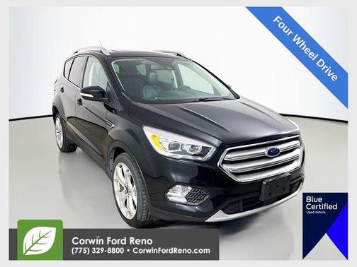 Agate Black Metallic 2019 Ford Escape Titanium