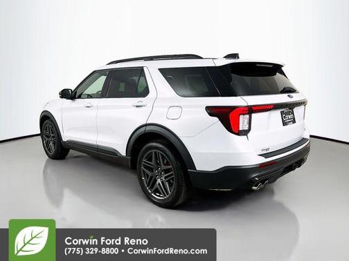Space White Metallic 2026 Ford Explorer ST