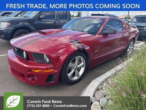Red 2008 Ford Mustang GT Premium