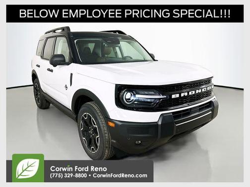 Oxford White 2026 Ford Bronco Sport Outer Banks