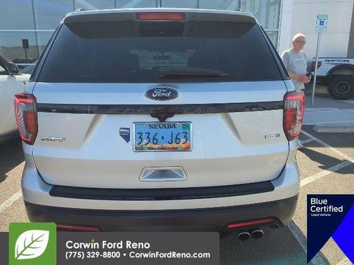 Ingot Silver Metallic 2018 Ford Explorer Sport