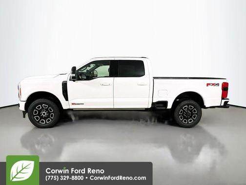 Star White Metallic Tri-Coat 2026 Ford F-350 Platinum